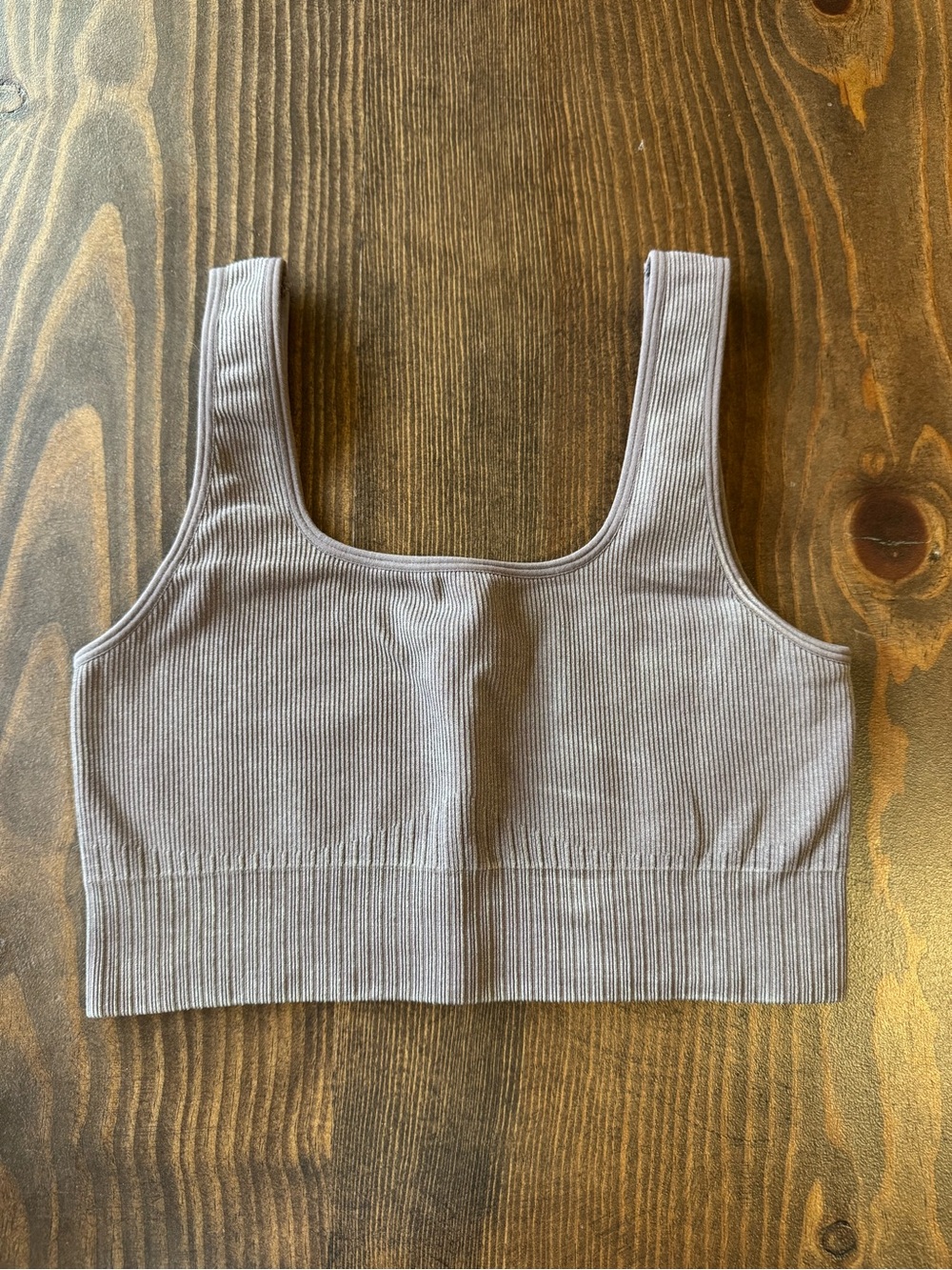 JoyLab Ribbed Seamless Crop Bralette - Picture 3 of 5